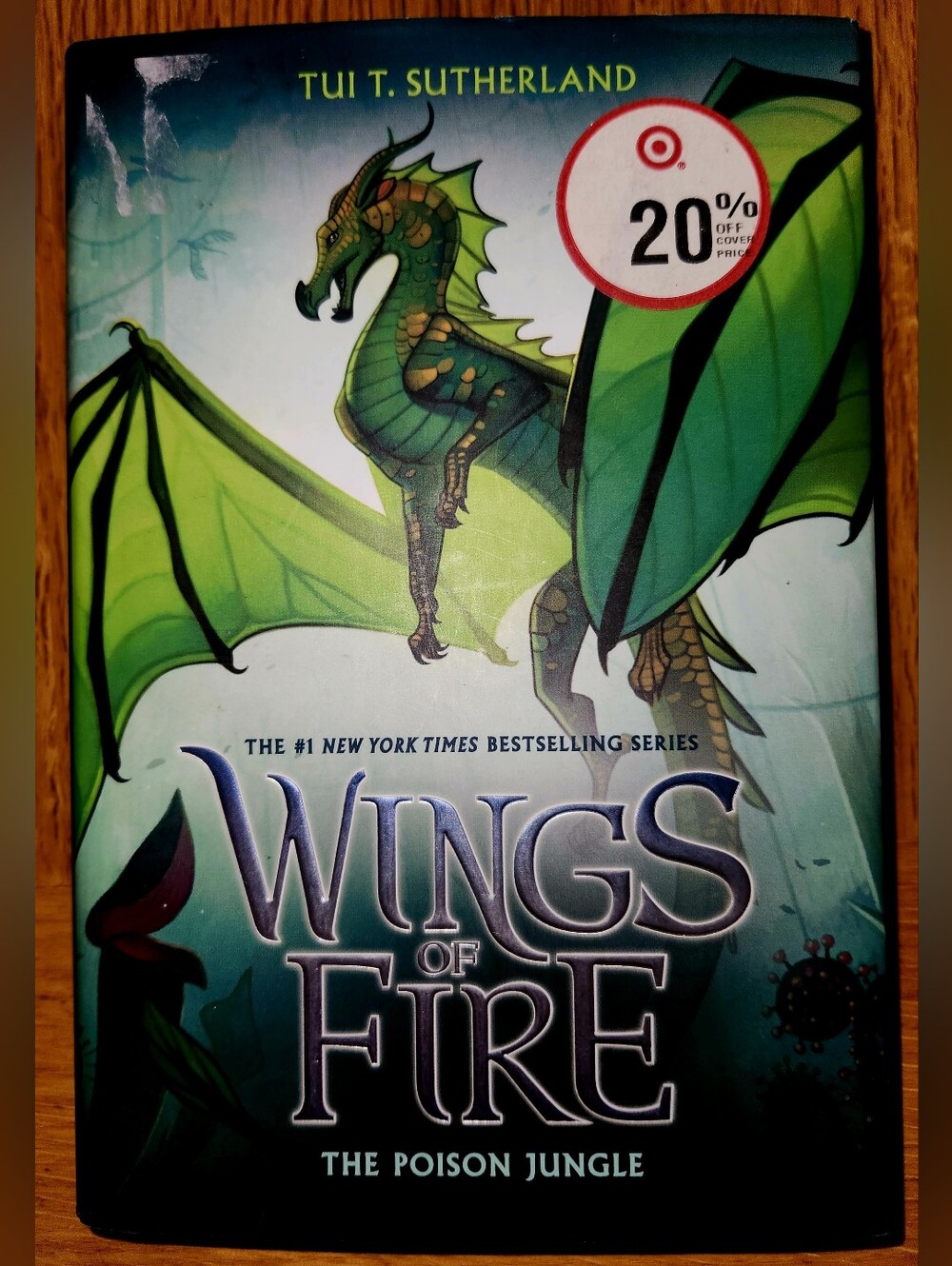 Wings of Fire The Poison Jungle Hard Cover Book